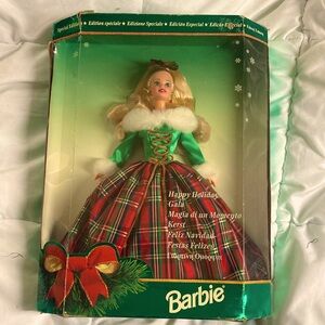 Happy Holidays Gala barbie ( vintage )